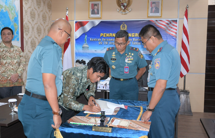  STTAL Laksanakan Kegiatan Kontrak Bersama UO TNI AL TA 2023