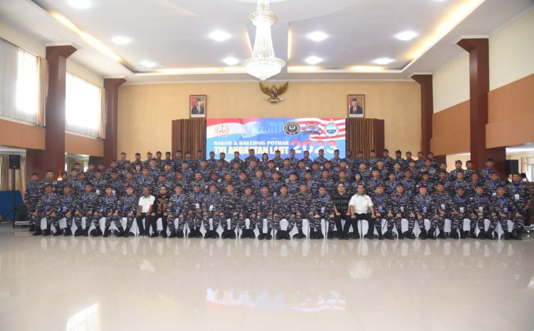  Kapokdos STTAL Menghadiri Rakor dan Rakernis Potmar TNI AL Tahun 2023