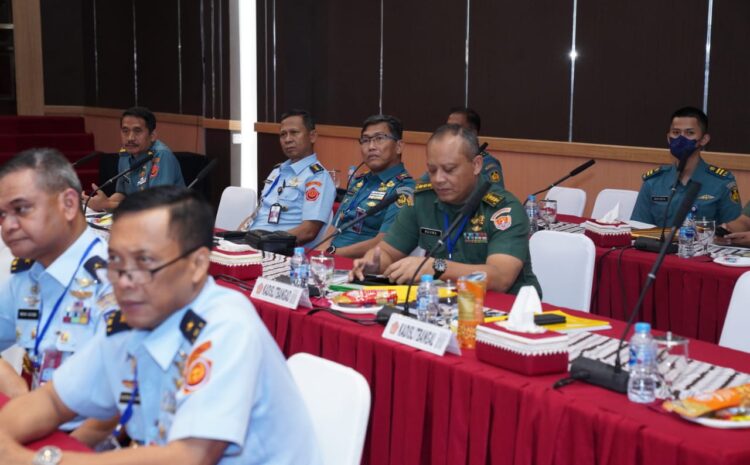  STTAL Hadiri Rapat Koordinasi Penelitian dan Pengembangan TNI Tahun 2023