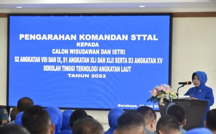  Komandan STTAL Bekali Calon Wisudawan Agar Menjadi Prajurit Teknokrat Sejati