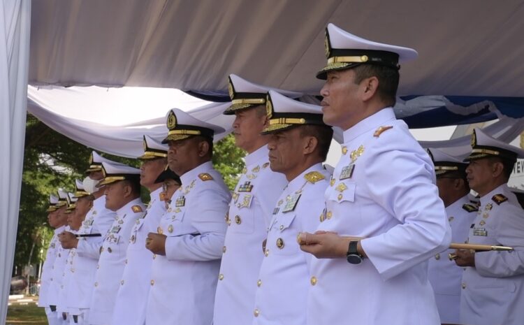  Komandan STTAL Menghadiri Upacara Pelantikan Siswa Diktukba TNI AL ke- 54 Tahun 2023