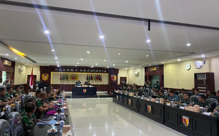  Komandan STTAL Hadiri Exit Meeting Satgas Penatausahaan Pemanfaatan BMN Kemhan dan TNI Tahap IV