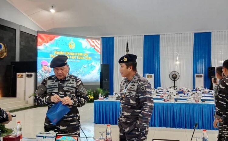  Komandan STTAL Hadiri Rakor Renaku II dan AKS TNI AL Tahun 2023