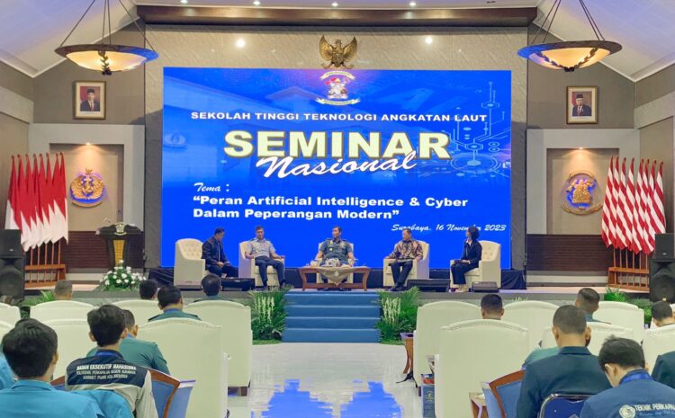  Hadapi Peluang dan Tantangan Pertahanan Siber, STTAL Gelar Seminar Artificial Intelligence (AI) dan Siber