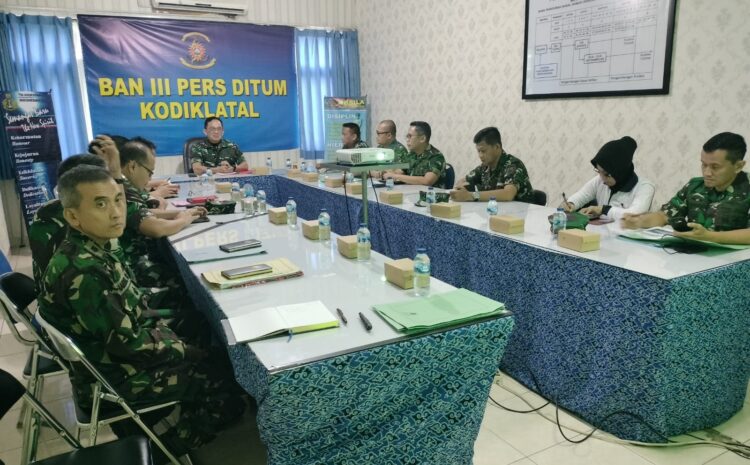 Kadep Akademik Ikuti Supervisi Evaluasi 10 Komponen Pendidikan di Lemdik TNI AL