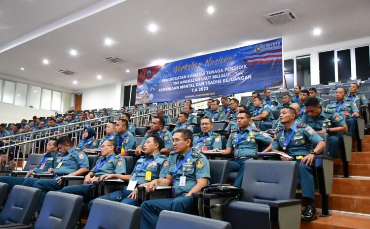  Dosen STTAL Mengikuti Workshop Nasional Tenaga Pendidik TNI AL Tahun 2023