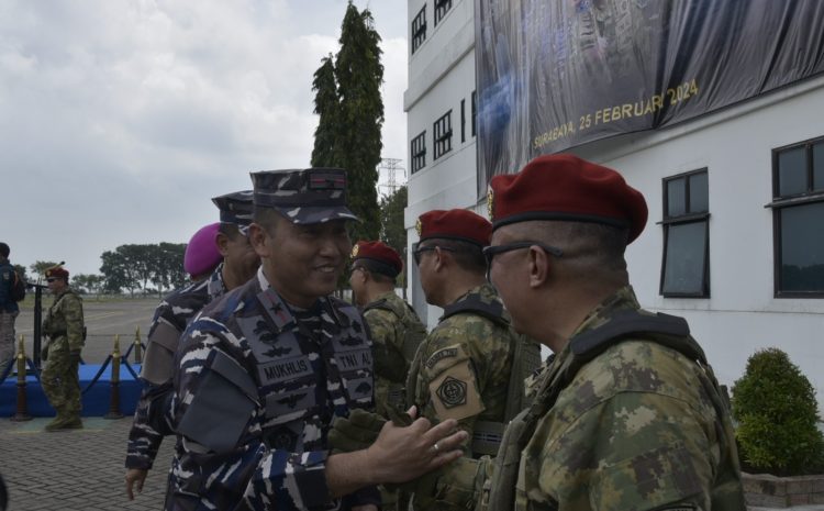  Komandan STTAL Hadiri Rangkaian Kegiatan HUT Komando Pasukan Katak ke – 62