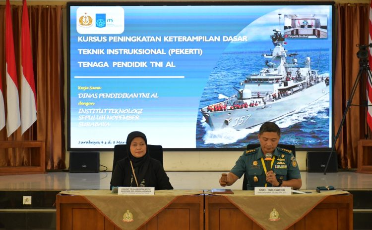  Kursus Pelatihan Pekerti TNI AL Bertempat di Kampus Prajurit Teknokrat STTAL