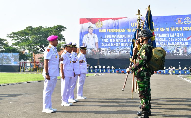  Komandan STTAL Hadiri Upacara Peringatan Hardikal Ke-78 Tahun 2024