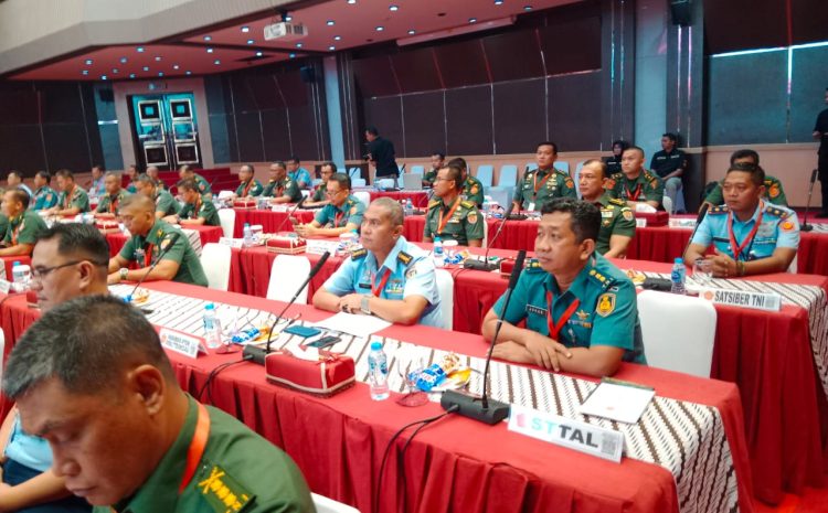  Perwira STTAL Hadiri Rakor Litbang TNI Tahun 2024