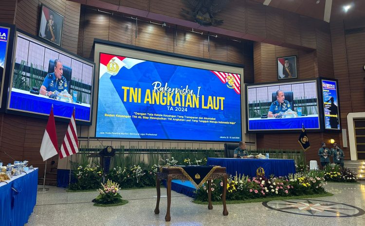  Ka Akun STTAL Hadiri Rakernisku I TNI Angkatan Laut Tahun 2024