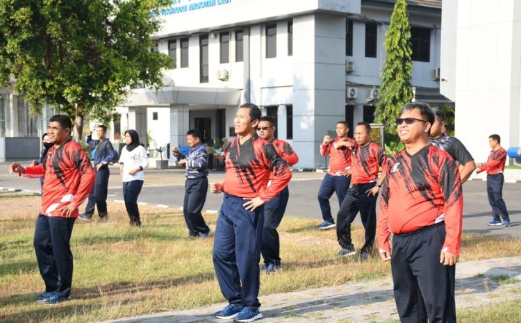  STTAL Laksanakan Olahraga bersama Dalam Rangka Perigatan HUT Ke-79 Kemerdekaan RI Dengan Berbagai Lomba