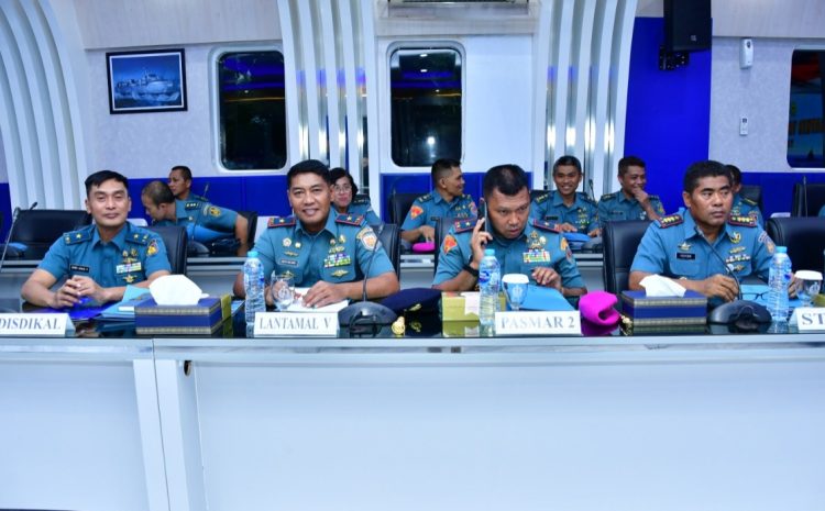  Wadan STTAL Hadiri Rencana Kegiatan Evaluasi 12 Satker TNI AL