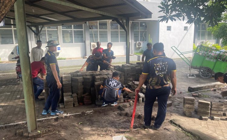  Mahasiswa STTAL Laksanakan Bakti Kampus Sebelum Libur Semester