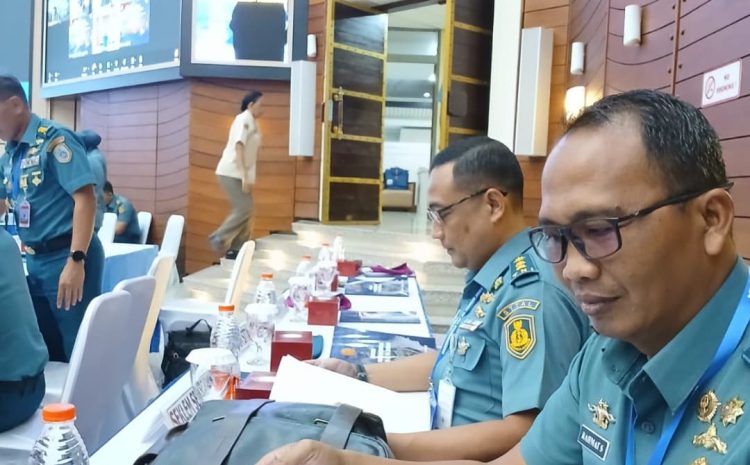  Kabag IT STTAL Ikuti Rakerniswas TNI AL Secara Vicon, Kaprodi S1 Hidrografi Hadir di Cilangkap