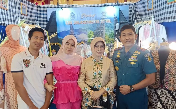  Komandan STTAL Bersama Ketua CBS Jalasenastri STTAL Hadiri Pembukaan Jala Fair 2025