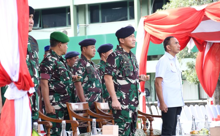  Komandan STTAL Hadiri Upacara Gelar Operasi Gaktib dan Operasi Yustisi Polisi Militer TA. 2025