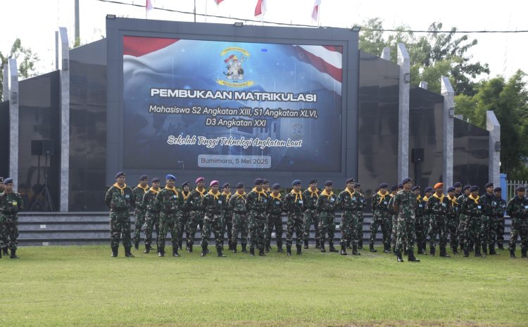  Komandan STTAL Resmi Buka Matrikulasi Mahasiswa Baru Tahun Akademi 2025