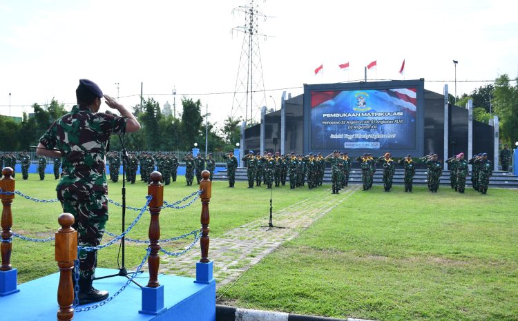  Masa Orientasi Mahasiswa STTAL Resmi Dibuka Oleh Komandan STTAL