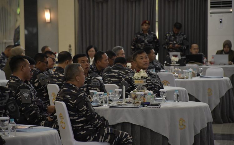  Komandan STTAL Hadiri Paparan Sinkronisasi Pendidikan Longitudinal Lemdik TNI AL