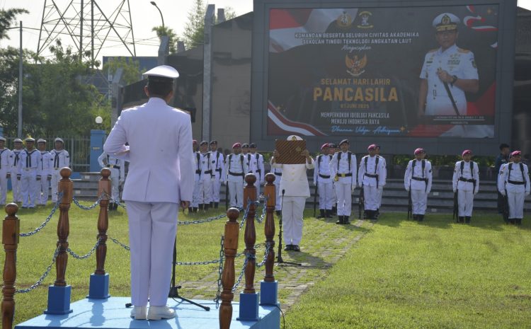  Civitas Akademika STTAL Laksanakan Upacara Peringatan Hari Lahir Pancasila Tahun 2025