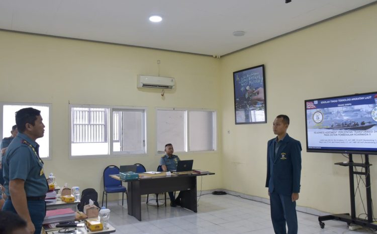  Komandan STTAL Pimpin Sidang Skripsi Mahasiswa STTAL Prodi S1 Teknik Manajemen Industri