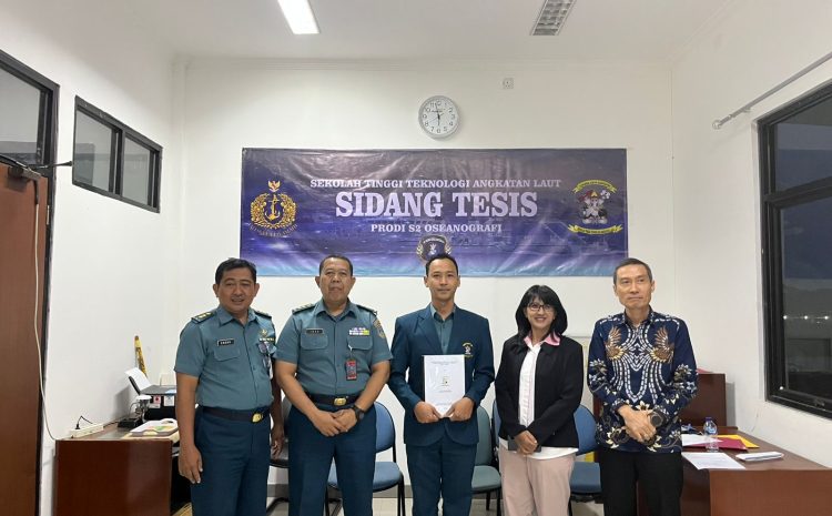  Mahasiswa Prodi S2 ASRO STTAL Selesaikan Ujian Tesis, Wujudkan Sinergi Akademik Lintas Lembaga