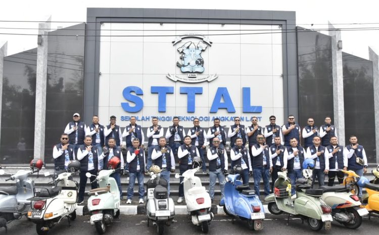 Komandan STTAL Resmikan Ganesa Scooter Community sebagai Wadah Kreativitas Civitas Akademika