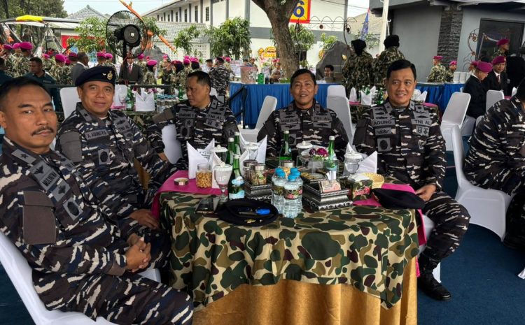  Komandan STTAL Hadiri Tasyakuran Validasi Organisasi Korps Marinir dan 14 Kodaeral