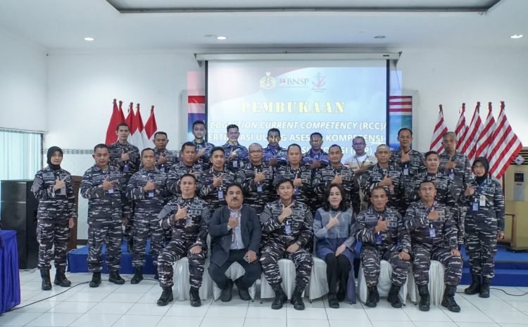  Komandan STTAL Ikuti Penyegaran dan Sertifikasi Ulang Asesor Kompetensi